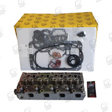 Cylinder Head - Kubota V2203 Late with steam holes 2x Frost Plug Kit