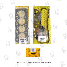 Gasket Kit Mitsubishi 4D56T 8v 1.4mm. Will suit NON Turbo from 1993 (HG/HS/HB)