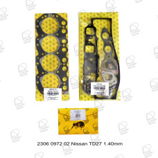 Gasket Kit Nissan TD27 Up to 10/1995 (S) 1.40mm (H/G/H/S/H/B)